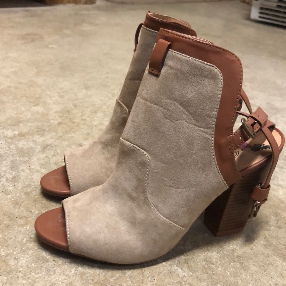Tan Booties